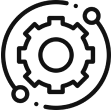 Mechanical engineering concept symbol