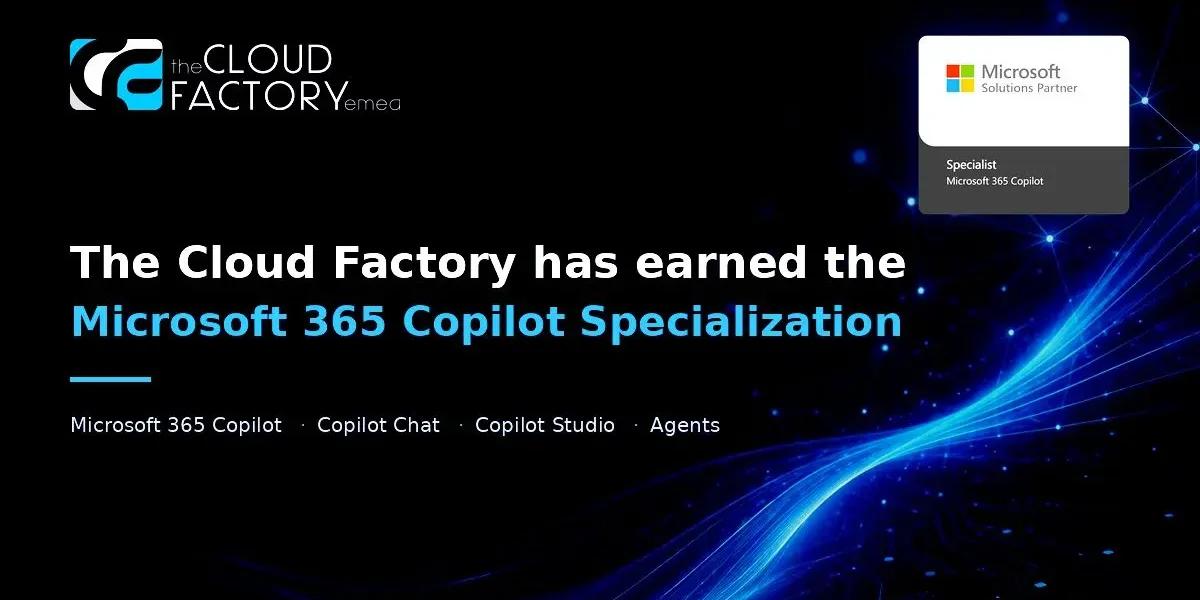 The Cloud Factory earns Copilot Specialization